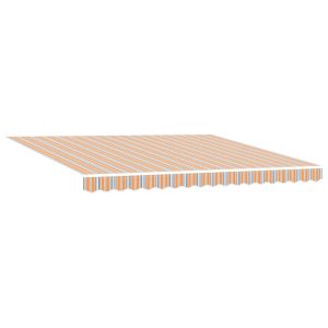 Markiza Tarasowa Balkonowa Zwijana Zadaszenie Wielokolorowa 400 × 300 cm 948463