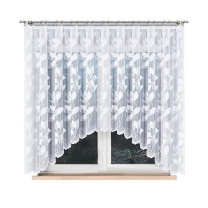MARTYNA – Firanka gotowa żakardowa z podcięciem na dole – 320×160 cm 774725