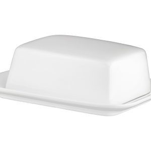 Maselnica porcelanowa Fala biała 38514 Maselnica porcelanowa Fala biała 38514