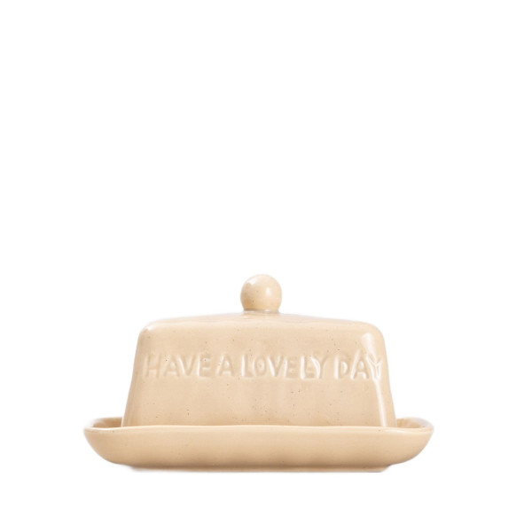 Maselniczka ISERNIA beżowa 14,5x8 cm HOMLA 1041345