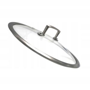 MASTERPAN Pokrywa Szklana 28 cm UNIWERSALNA Pokrywka do Garnków i Patelni 916515 MASTERPAN Pokrywa Szklana 28 cm UNIWERSALNA Pokrywka do Garnków i Patelni 916515