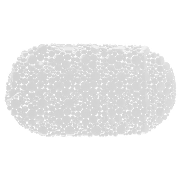 Mata antypoślizgowa Bubbles biała 69x36 cm do wanny 949302