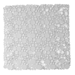 Mata antypoślizgowa Bubbles do wanny i prysznica PVC 50×50 cm transparentna 1005621 Mata antypoślizgowa Bubbles do wanny i prysznica PVC 50×50 cm transparentna 1005621