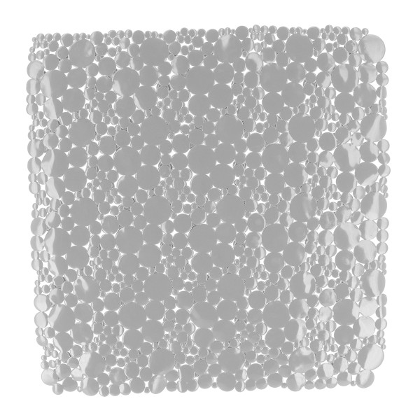Mata antypoślizgowa Bubbles szara 50x50 cm pod prysznic 949296