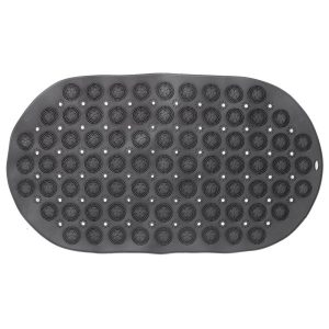 Mata antypoślizgowa pod prysznic szara 68×37 cm 177669 Mata antypoślizgowa pod prysznic szara 68×37 cm 177669