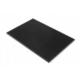 Mata Barowa, Podkładka Barmańska 30 X 15 Cm Czarna 374995 Mata Barowa, Podkładka Barmańska 30 X 15 Cm Czarna 374995