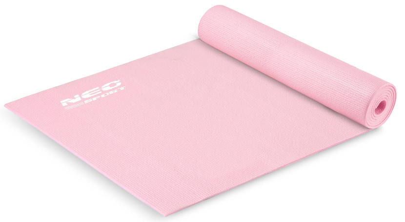 Mata do ćwiczeń jogi fitness różowa Neo-Sport NS-921 178095