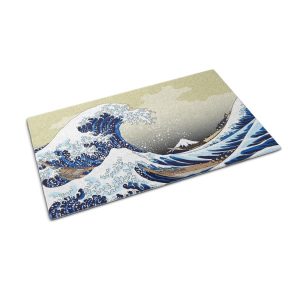 Mata do przedpokoju 60×40 Kanagawa Wielka fala sztuka Tulup 1024250 Mata do przedpokoju 60×40 Kanagawa Wielka fala sztuka Tulup 1024250