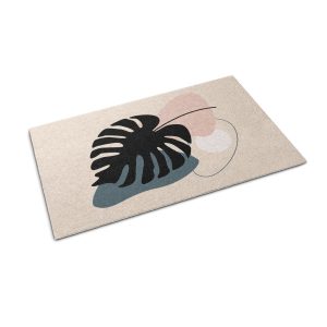 Mata do przedpokoju 90×60 Liść Monstera egzotyczny motyw Tulup 1024361 Mata do przedpokoju 90×60 Liść Monstera egzotyczny motyw Tulup 1024361