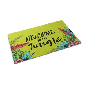 Mata do przedpokoju 90×60 Welcome to the jungle napisy Tulup 1023885 Mata do przedpokoju 90×60 Welcome to the jungle napisy Tulup 1023885