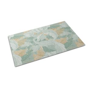 Mata Dywanowa Wzór Liście rośliny – 90×60 cm 180316 Mata Dywanowa Wzór Liście rośliny – 90×60 cm 180316
