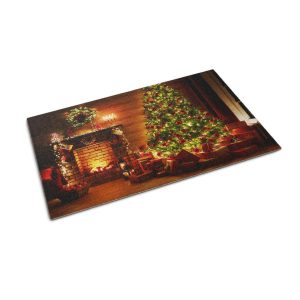 Mata Dywanowa Wzór XXLChoinka Bożonarodzeniowa 150×100 cm 180129 Mata Dywanowa Wzór XXLChoinka Bożonarodzeniowa 150×100 cm 180129