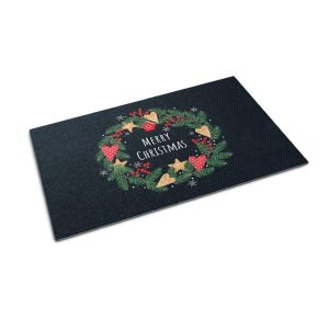 Mata Dywanowa Wzór XXLWesołych Świąt 150×100 cm 180213 Mata Dywanowa Wzór XXLWesołych Świąt 150×100 cm 180213