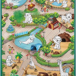 Mata edukacyjna piankowa dywan do malowania 92×120 cm zmywalna Ricokids 597670 Mata edukacyjna piankowa dywan do malowania 92×120 cm zmywalna Ricokids 597670