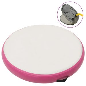 Mata gimnastyczna Różowe 100 x 100 x 20 cm PVC vidaXL 437007 Mata gimnastyczna Różowe 100 x 100 x 20 cm PVC vidaXL 437007