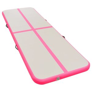 Mata gimnastyczna Różowe 800 x 100 x 10 cm PVC vidaXL 376568 Mata gimnastyczna Różowe 800 x 100 x 10 cm PVC vidaXL 376568