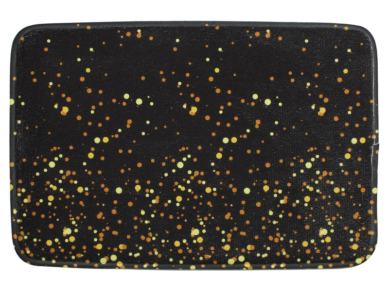 Mata łazienkowa Teer 40x60 cm czarna 50331