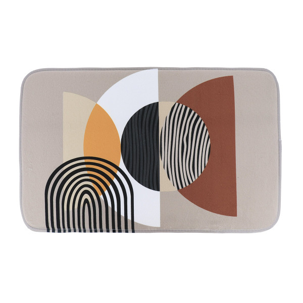 Mata łazienkowa Trendy 45x75 cm antypoślizgowa wielokolorowa nowoczesna 669296
