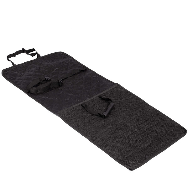 Mata na fotel samochodowy 102x50 cm pokrowiec czarny 414793