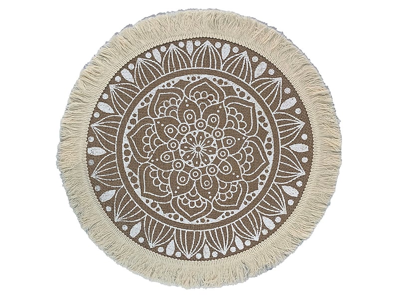 Mata na stół 38 cm beżowa 54047