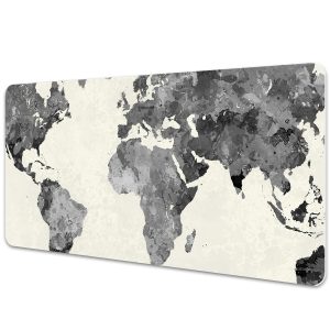 Mata ochronna na stolik, ławę Mapa świata – 90×45 cm 210107