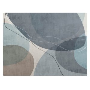 Mata ochronna pod krzesło – Abstrakcyjne fale – 120×90 cm – Podkładka 608562