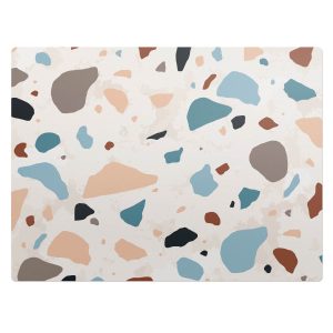 Mata ochronna pod krzesło – Terrazzo abstrakcyjny – 120×90 cm – Podkładka 608555 Mata ochronna pod krzesło – Terrazzo abstrakcyjny – 120×90 cm – Podkładka 608555