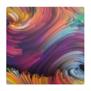 Mata ochronna pod krzesło – Wirujące kolory – 100×100 cm – Podkładka 608515 Mata ochronna pod krzesło – Wirujące kolory – 100×100 cm – Podkładka 608515
