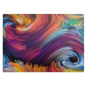 Mata ochronna pod krzesło – Wirujące kolory – 140×100 cm – Podkładka 619274 Mata ochronna pod krzesło – Wirujące kolory – 140×100 cm – Podkładka 619274