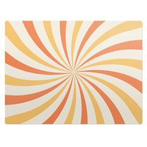 Mata ochronna pod krzesło – Wirujące pasy retro – 120×90 cm – Podkładka 608541 Mata ochronna pod krzesło – Wirujące pasy retro – 120×90 cm – Podkładka 608541