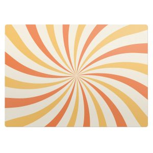 Mata ochronna pod krzesło – Wirujące pasy retro – 140×100 cm – Podkładka 619276 Mata ochronna pod krzesło – Wirujące pasy retro – 140×100 cm – Podkładka 619276