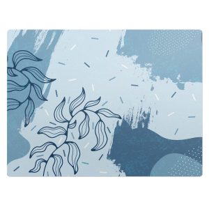 Mata ochronna pod krzesło – Wzór roślinny – 120×90 cm – Podkładka 608553 Mata ochronna pod krzesło – Wzór roślinny – 120×90 cm – Podkładka 608553
