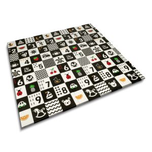 Mata piankowa edukacyjna dwustronna 180x200cm Nukido 357075 Mata piankowa edukacyjna dwustronna 180x200cm Nukido 357075
