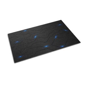 Mata pod drzwi 60×40 Technologia Wzór nowoczesna wycieraczka Tulup 1024138 Mata pod drzwi 60×40 Technologia Wzór nowoczesna wycieraczka Tulup 1024138