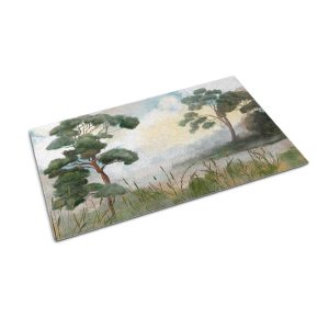 Mata pod drzwi 90×60 Krajobraz Rzeka góry woda natura Tulup 1024018
