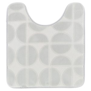 Mata pod WC Roy 45×50 cm szara 1032207 Mata pod WC Roy 45×50 cm szara 1032207