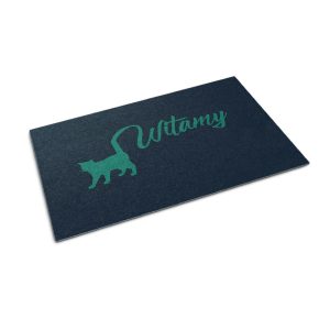 Mata wejściowa 150×100 Kot Witamy wycieraczka z napisem Tulup 1023498 Mata wejściowa 150×100 Kot Witamy wycieraczka z napisem Tulup 1023498