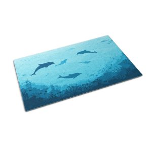 Mata wejściowa 60×40 Delfiny morskie zwierzęta ocean Tulup 1024305 Mata wejściowa 60×40 Delfiny morskie zwierzęta ocean Tulup 1024305