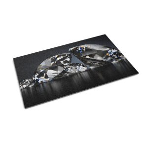 Mata wejściowa 60×40 Diamenty luksusowy wzór geometryczny Tulup 1023749 Mata wejściowa 60×40 Diamenty luksusowy wzór geometryczny Tulup 1023749
