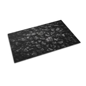 Mata wejściowa 90×60 Czarne kamienie otoczaki zen mata Tulup 1024482 Mata wejściowa 90×60 Czarne kamienie otoczaki zen mata Tulup 1024482