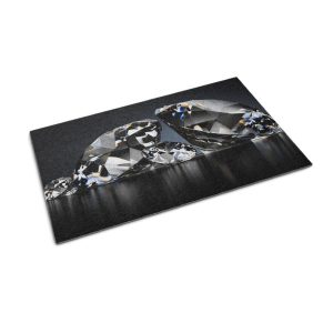 Mata wejściowa 90×60 Diamenty luksusowy wzór geometryczny Tulup 1023843 Mata wejściowa 90×60 Diamenty luksusowy wzór geometryczny Tulup 1023843