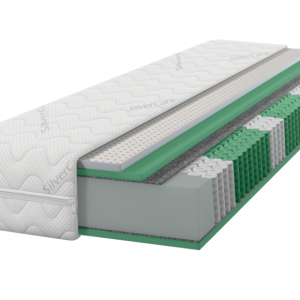 Materac 120×190 sprężynowy Multipocket Lateks HR44 SilverCare H2/H3 23cm 900917 Materac 120×190 sprężynowy Multipocket Lateks HR44 SilverCare H2/H3 23cm 900917