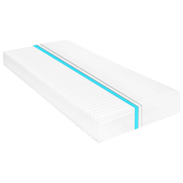 Materac, 120x200 cm, 7 stref, pianka PU, 16 cm, H2 H3 435957