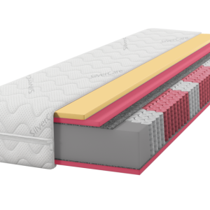 Materac 120×200 sprężynowy Multipocket Visco HR35 SilverCare H2 23cm 900899 Materac 120×200 sprężynowy Multipocket Visco HR35 SilverCare H2 23cm 900899