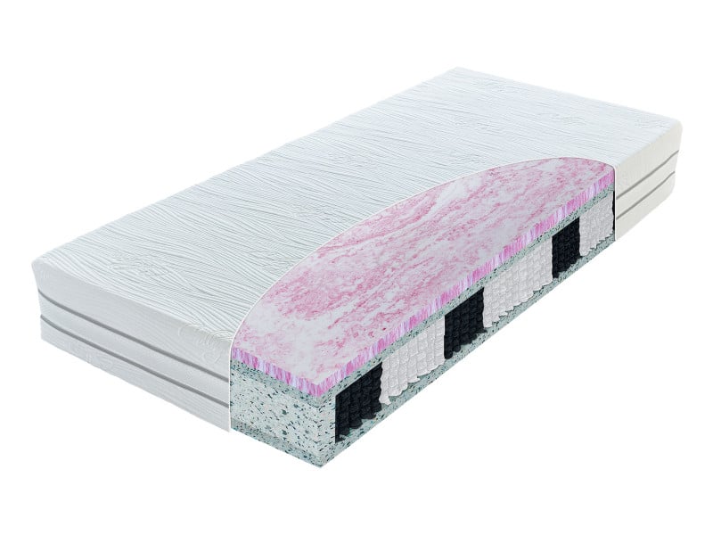 Materac 140x200 hybrydowy kieszeniowy HYBRID COLLAGEN 221932