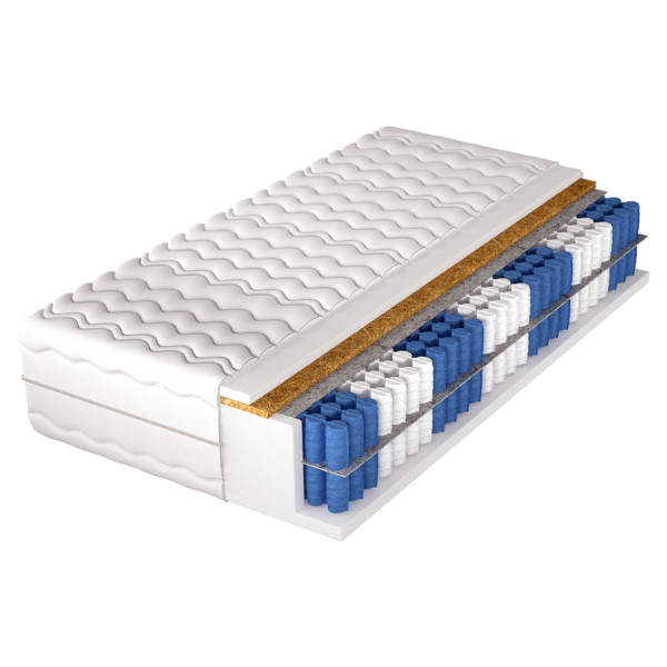 Materac 200x200 FELINO pocket kokos 258680