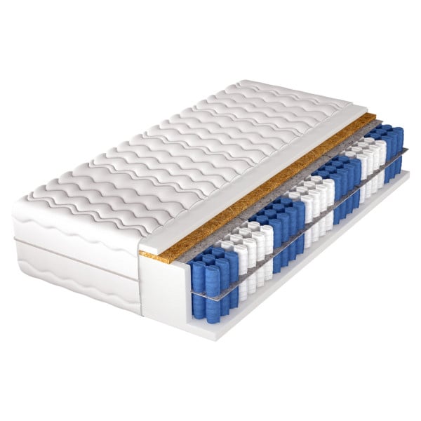 Materac 90x200 FELINO pocket kokos 258671