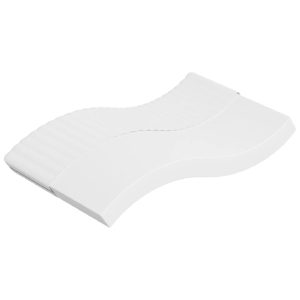 Materac Biały 100 x 200 cm Pianka vidaXL 414457