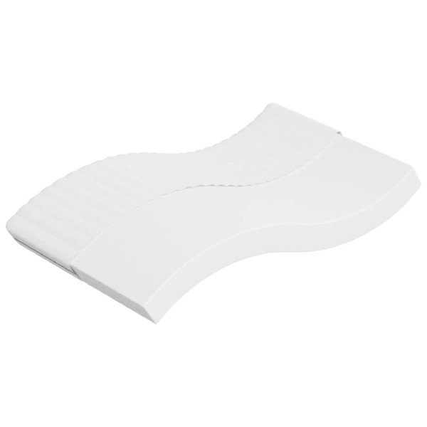 Materac Biały 100 x 200 cm Pianka vidaXL 414457
