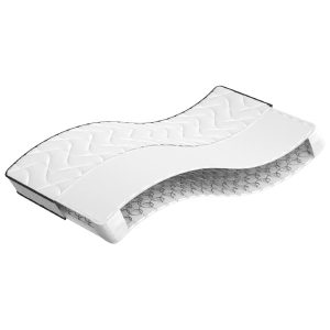 Materac Biały 100 x 200 cm Pianka vidaXL 414469 Materac Biały 100 x 200 cm Pianka vidaXL 414469